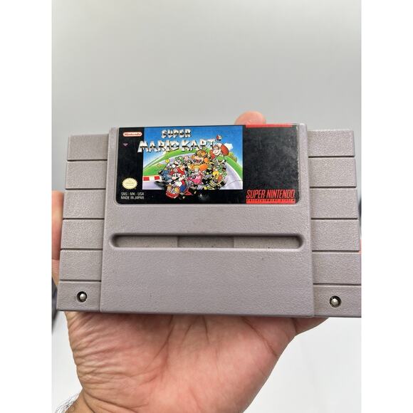 Super Mario Kart (1992) Super Nintendo SNES Tested - Picture 5 of 5